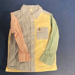 GAP Kids Multicolor Button-Down Shirt